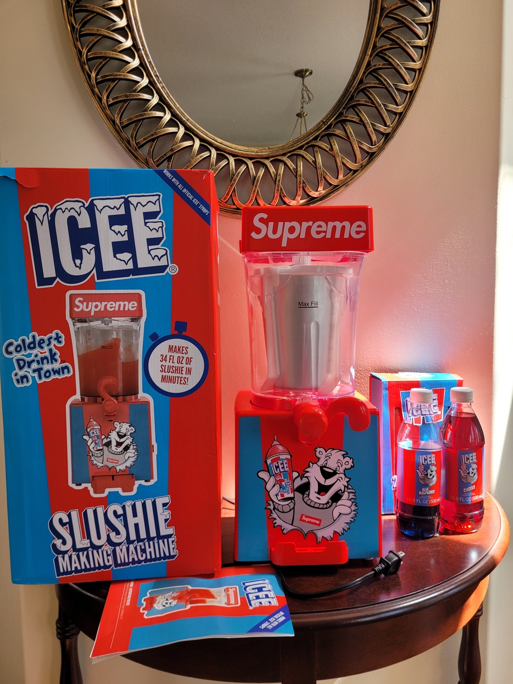 Supreme x ICEE Red Slushie Machine